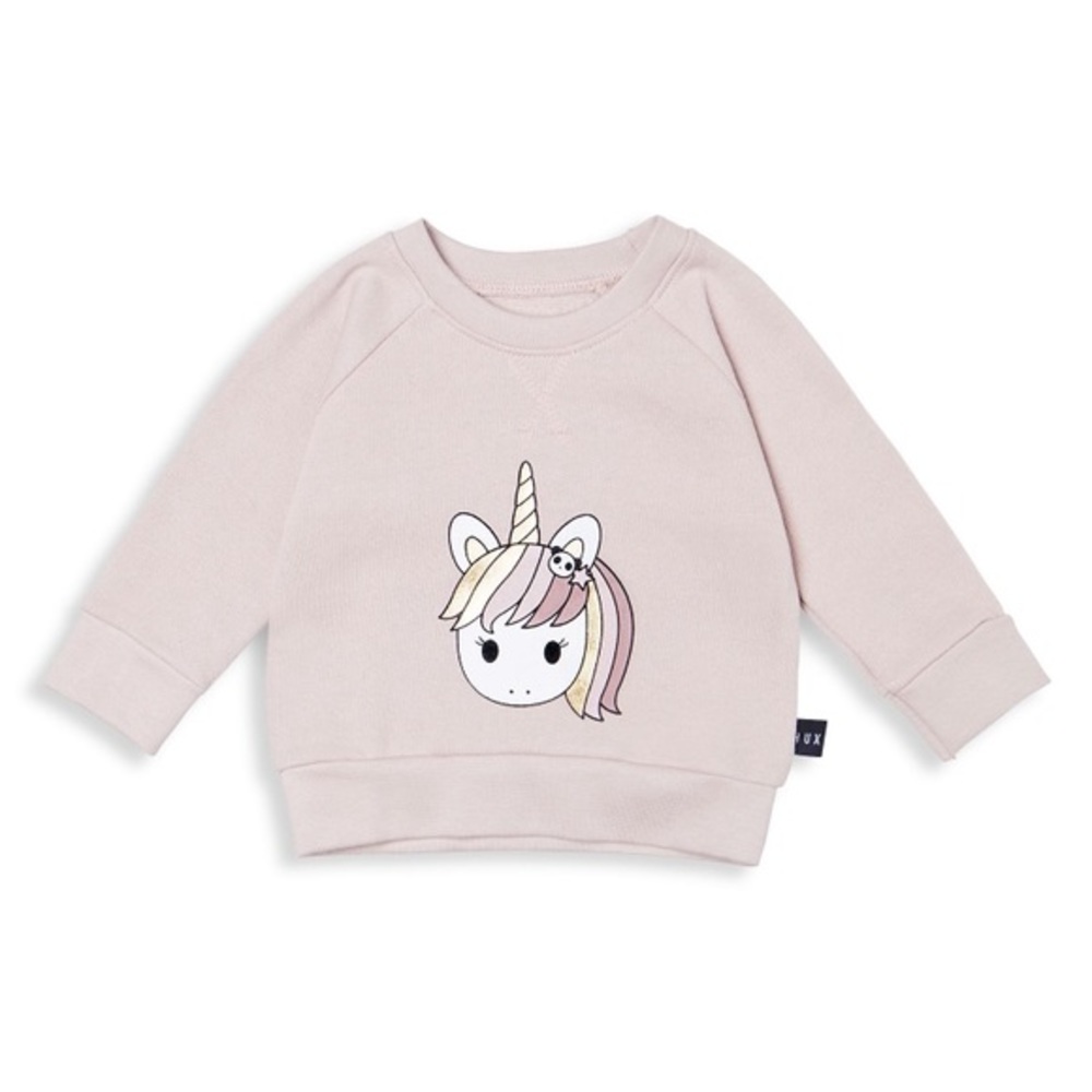 NWT! ⭐️Host Pick⭐️ HUXBABY Unicorn Sweatshirt 0-3M